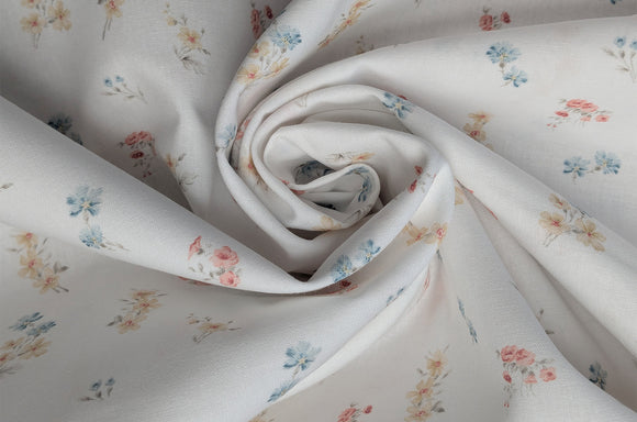 Baumwolle digital bedruckt Blümchen *Ab 50cm