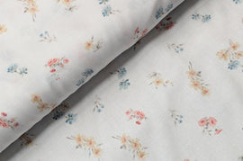 Baumwolle digital bedruckt Blümchen *Ab 50cm - 0