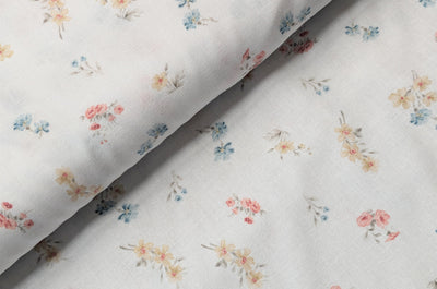 Baumwolle digital bedruckt Blümchen *Ab 50cm - 0