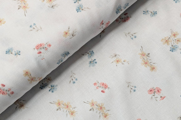 Baumwolle digital bedruckt Blümchen *Ab 50cm