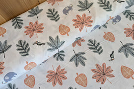 Baumwolle digital bedruckt Dschungel Elefanten *Ab 50cm