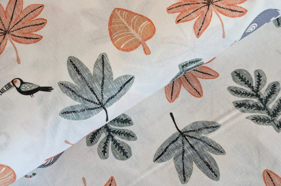 Baumwolle digital bedruckt Dschungel Elefanten *Ab 50cm