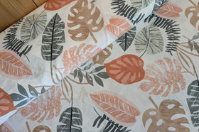 Baumwolle digital bedruckt Dschungel Blätter *Ab 50cm