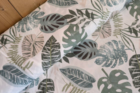 Baumwolle digital bedruckt Dschungel Blätter *Ab 50cm