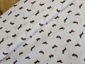 Baumwolle digital bedruckt Hunde *Ab 50cm