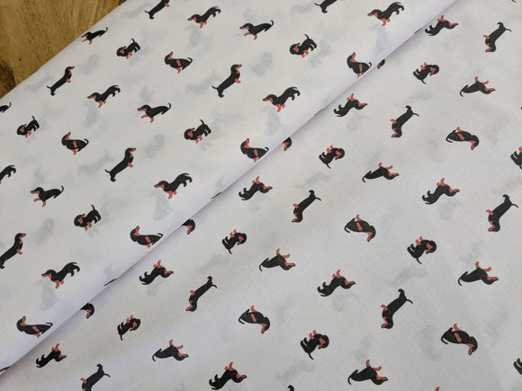 Baumwolle digital bedruckt Hunde *Ab 50cm