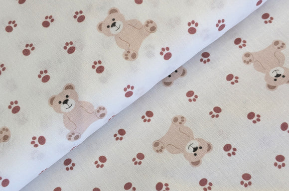 Baumwolle digital bedruckt Bärchen *Ab 50cm