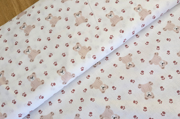 Baumwolle digital bedruckt Bärchen *Ab 50cm