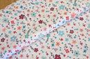Baumwolle digital bedruckt Blümchen bunt *Ab 50cm-1