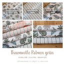 Baumwolle digital bedruckt Pixel Streifen grün *Ab 50cm-5