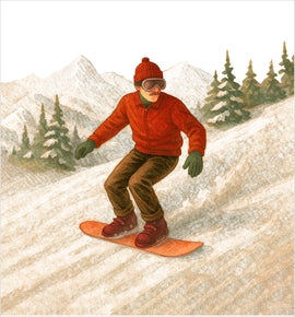 Buy 003-snowboard Samt Panele bedruckt für Kissen 45 x 45 cm