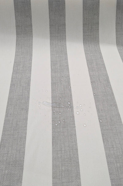 Kaufen 061-hellgrau Wasserabweisender Acrylstoff Streifen *Ab 50 cm