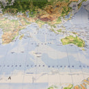 Tischdeckenstoff recycelt Weltkarte *Ab 50cm-5