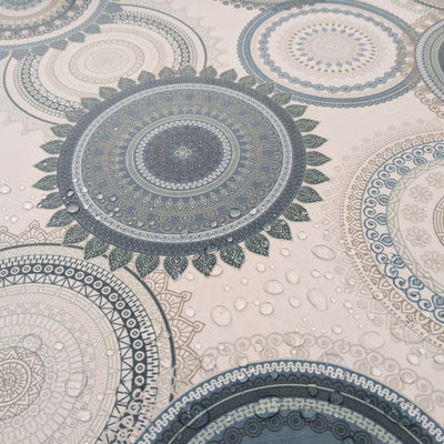 Tischdeckenstoff recycelt Mandala *Ab 50cm