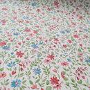 Tischdeckenstoff recycelt Blumen & Blätter *Ab 50cm-4