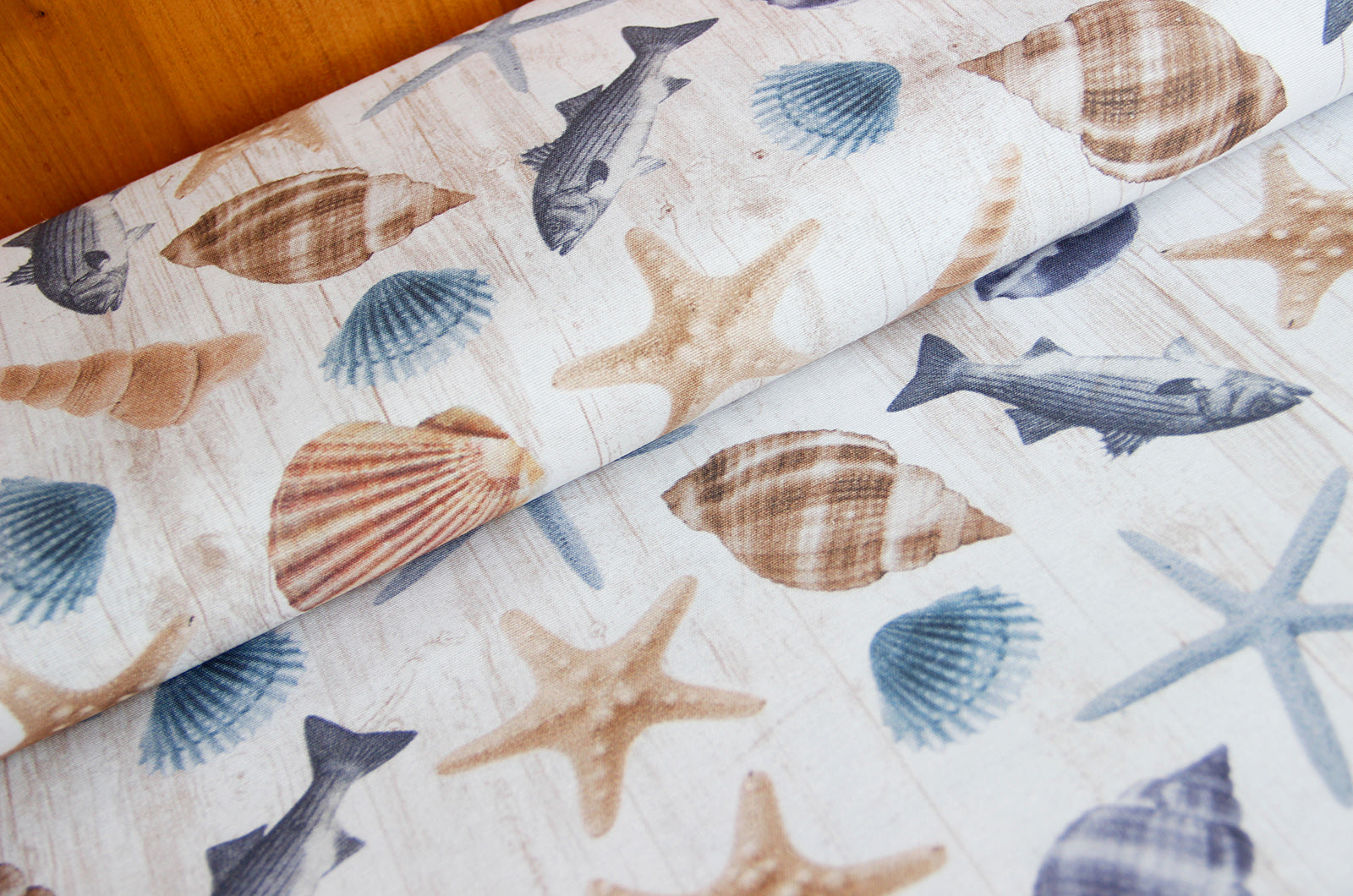 Decorative fabric sea animals * From 50 cm
