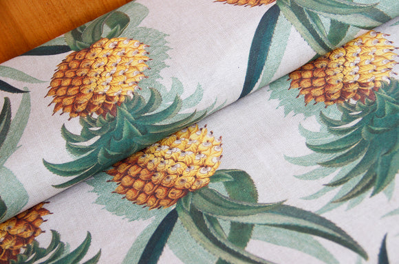Tissu déco ananas * A partir de 50 cm