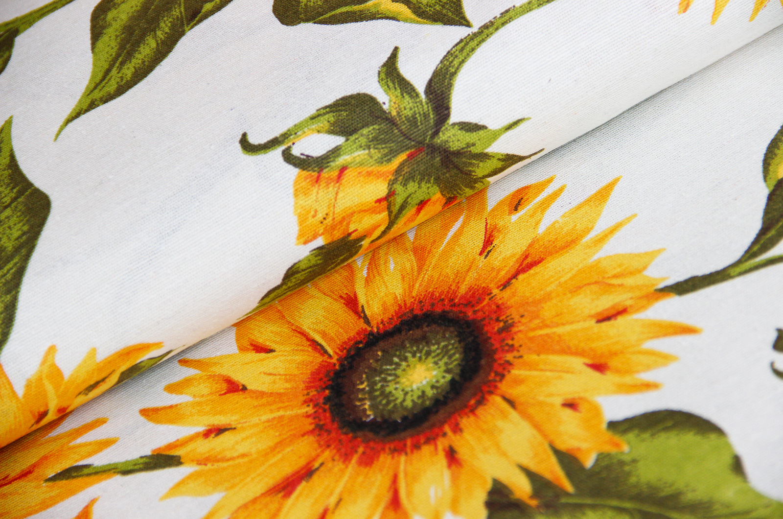 Decorative fabric sunflower * From 50 cm-2