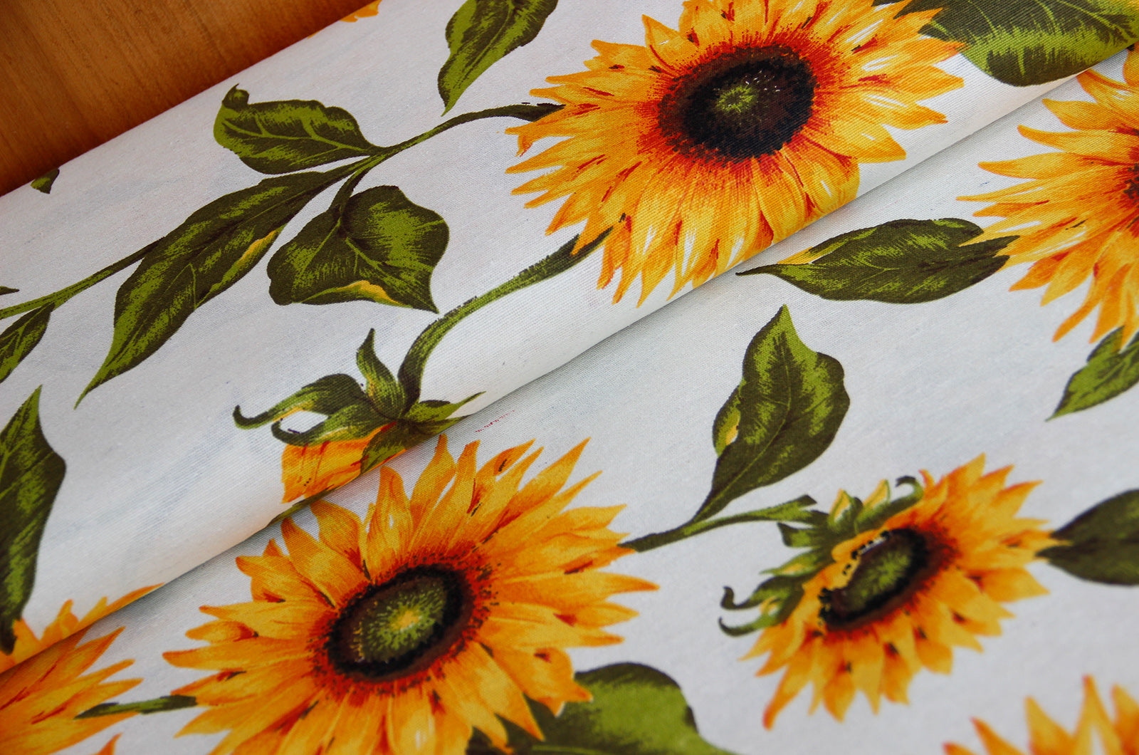 Decorative fabric sunflower * From 50 cm