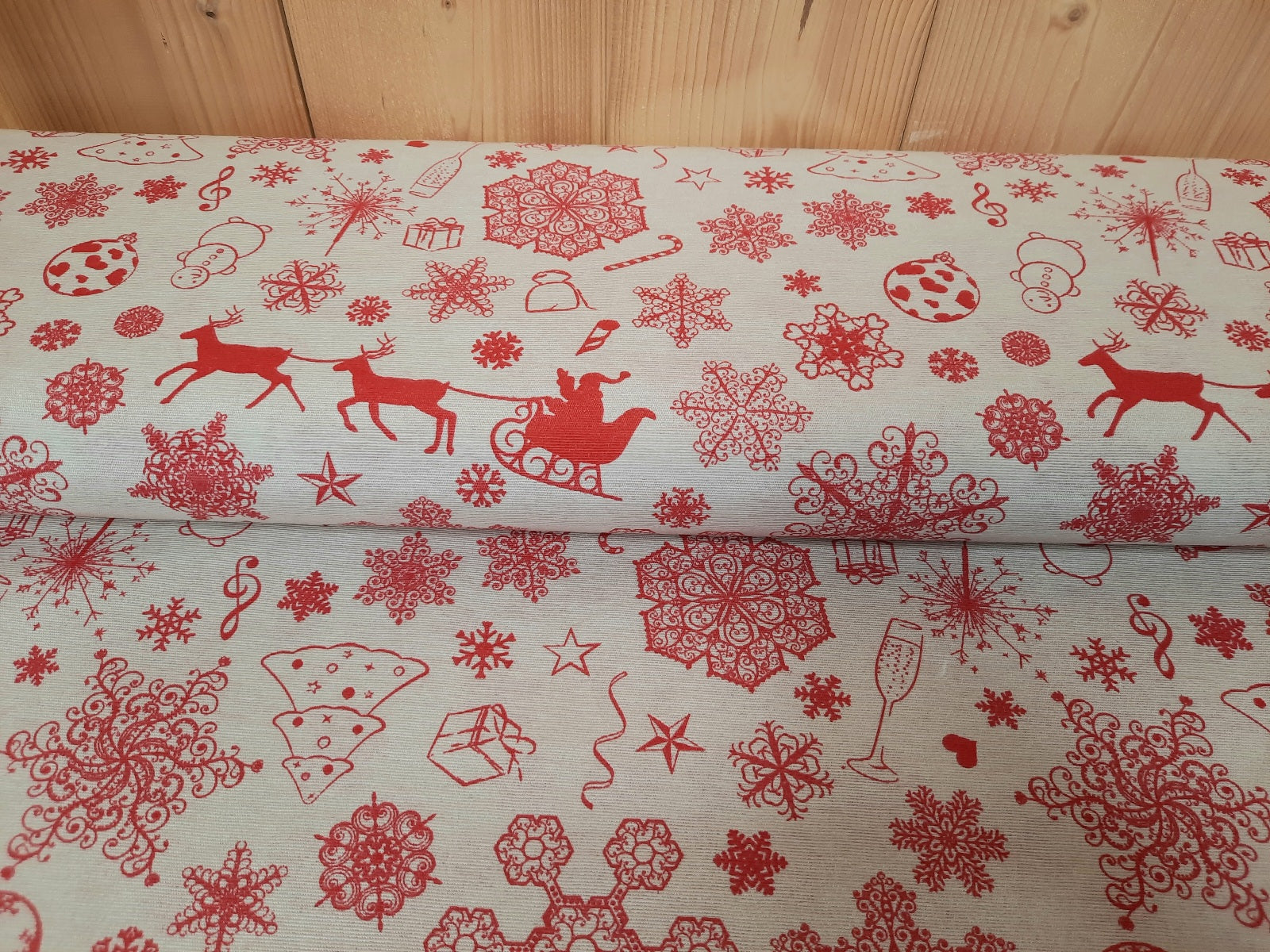 Christmas decorative fabric * From 50 cm 