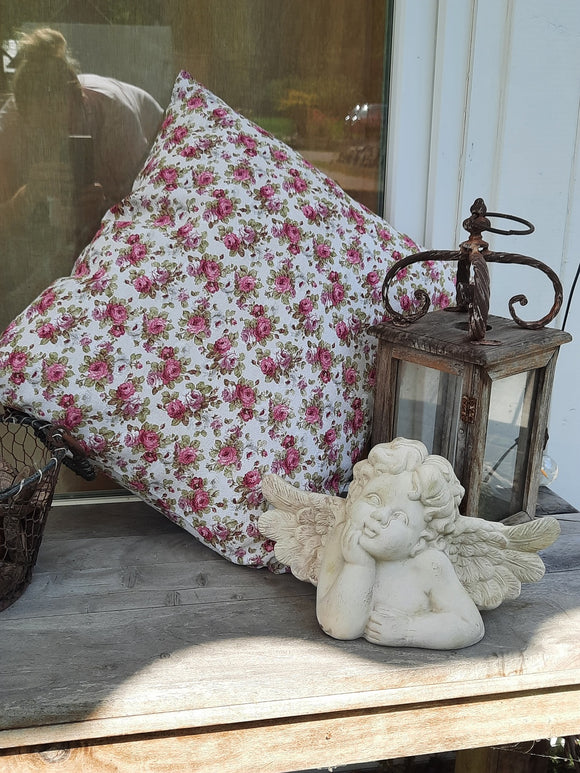 Tissu déco roses rose * A partir de 50 cm