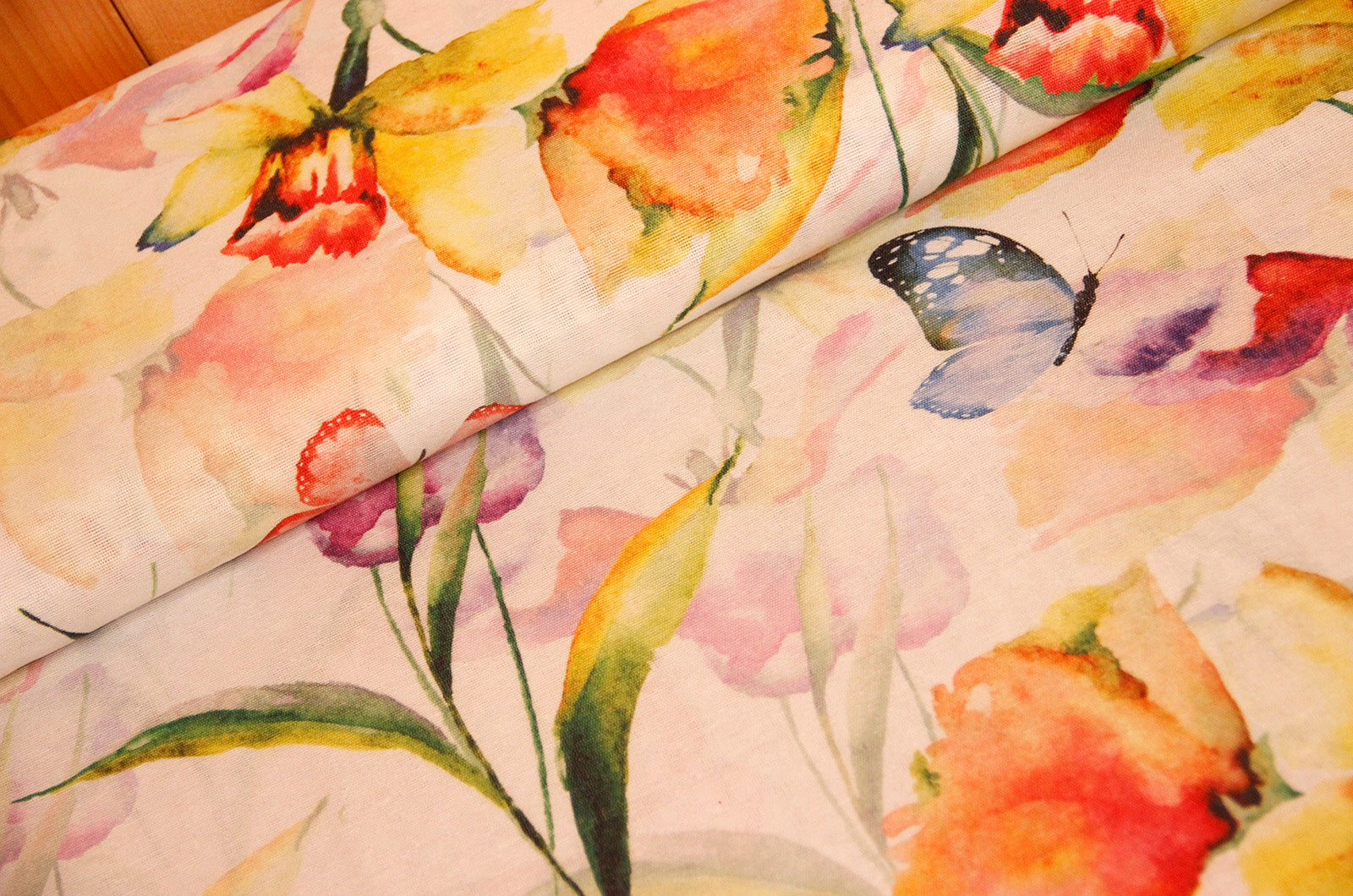 Tissu déco prairie d'été *à partir de 50 cm