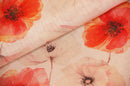 Tissu déco coquelicots *À partir de 50 cm-4