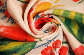 Tissu déco pastèque *À partir de 50 cm - 0
