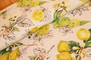 Tissu déco citrons *À partir de 50 cm-1