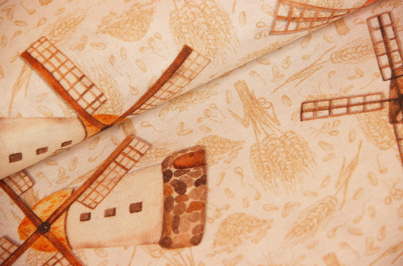 Moulins à vent en tissu déco* A partir de 50 cm