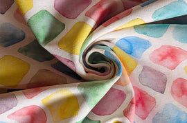 Decor fabric colorful diamonds *From 50cm - 0