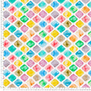 Dekostoff bunte Rauten *Ab 50cm-5