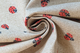 Decorative fabric Ladybug *From 50cm - 0