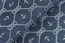 Dekostoff  Anker & Knoten * Ab 50cm-3