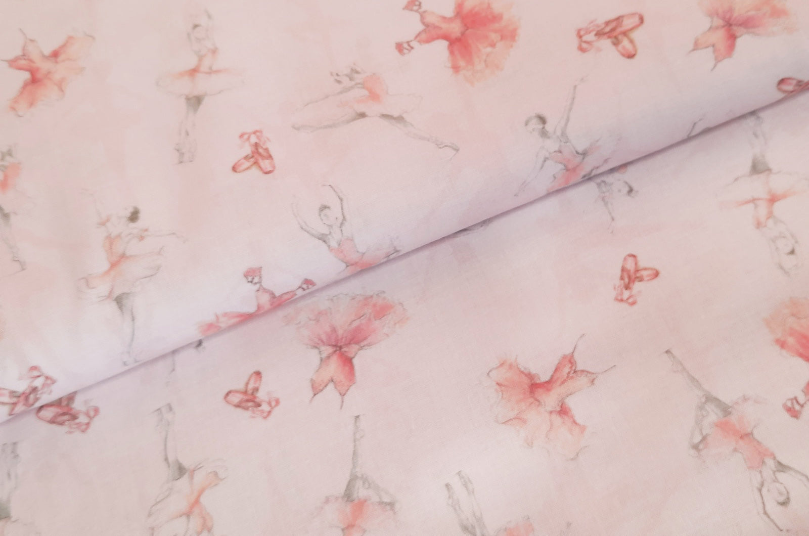 Cotton print ballerina organic * From 25 cm