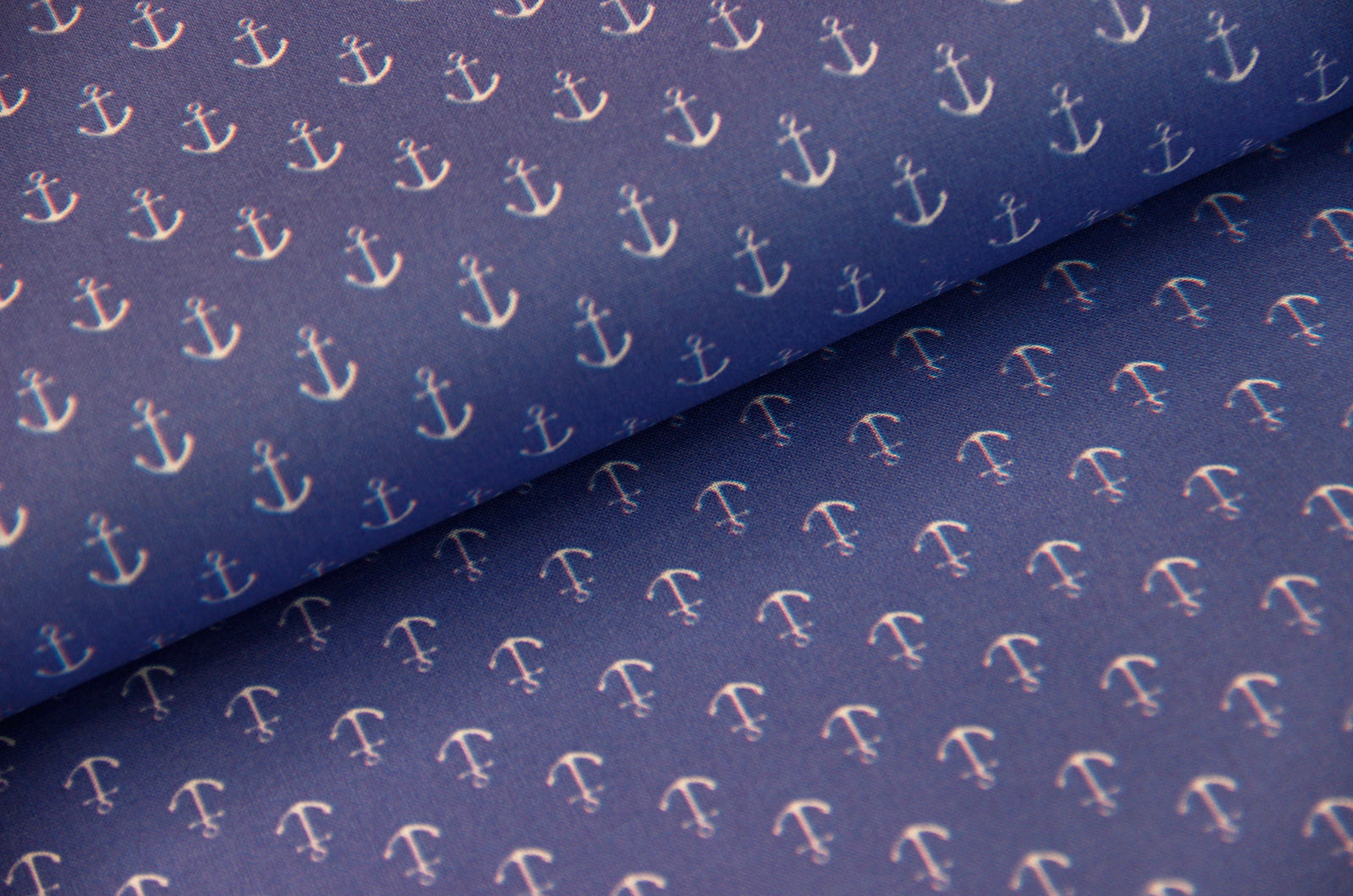 Cotton digital print anchor * From 50 cm - 0