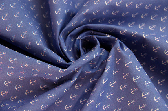 Ancre en impression numérique en coton * À partir de 50 cm