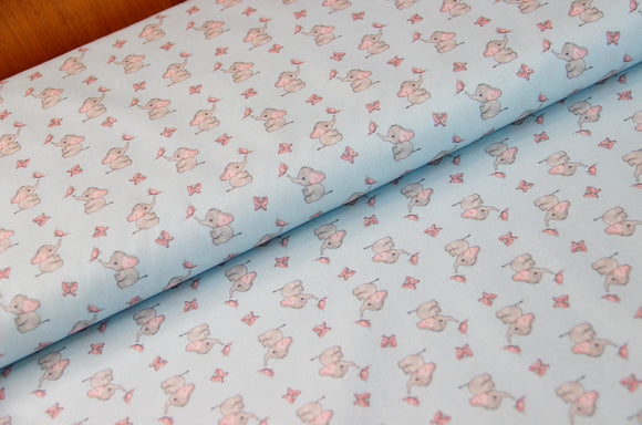 Baumwoll Digitaldruck Elefant * Ab 50 cm