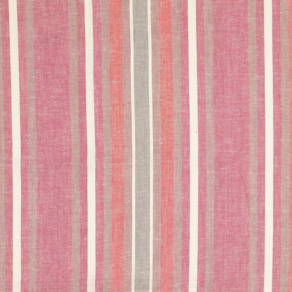 Demi lin rayures colorées * A partir de 50 cm