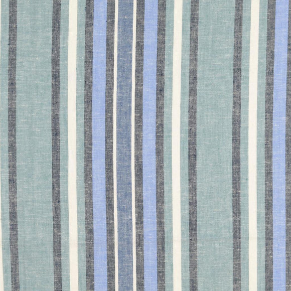 Demi lin rayures colorées * A partir de 50 cm