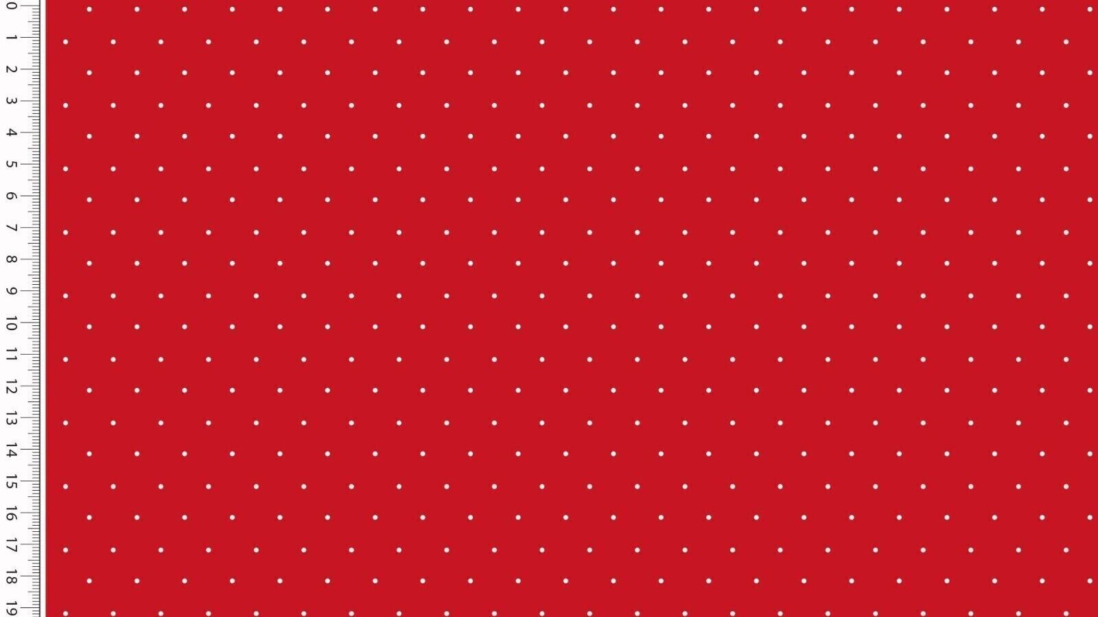 Buy 015-red Cotton jersey dots, jersey fabric dotted by the meter, stretch fabric *From 50 cm 