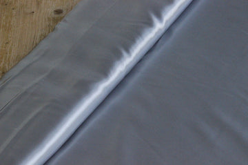 Buy 083-grau Polyester satin *From 50 cm