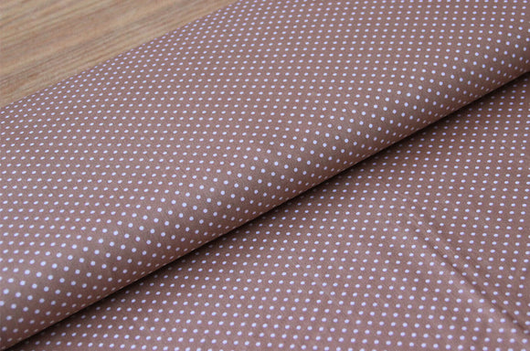 Coton imprimé pois 2mm * A partir de 50cm