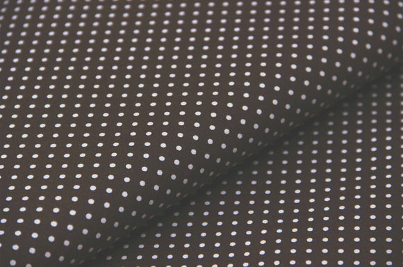 Coton imprimé pois 2mm * A partir de 50cm