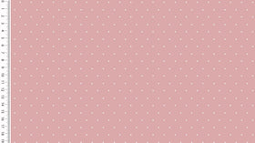 Kaufen 1413-rosa Baumwolljersey Punkte *Ab 50 cm