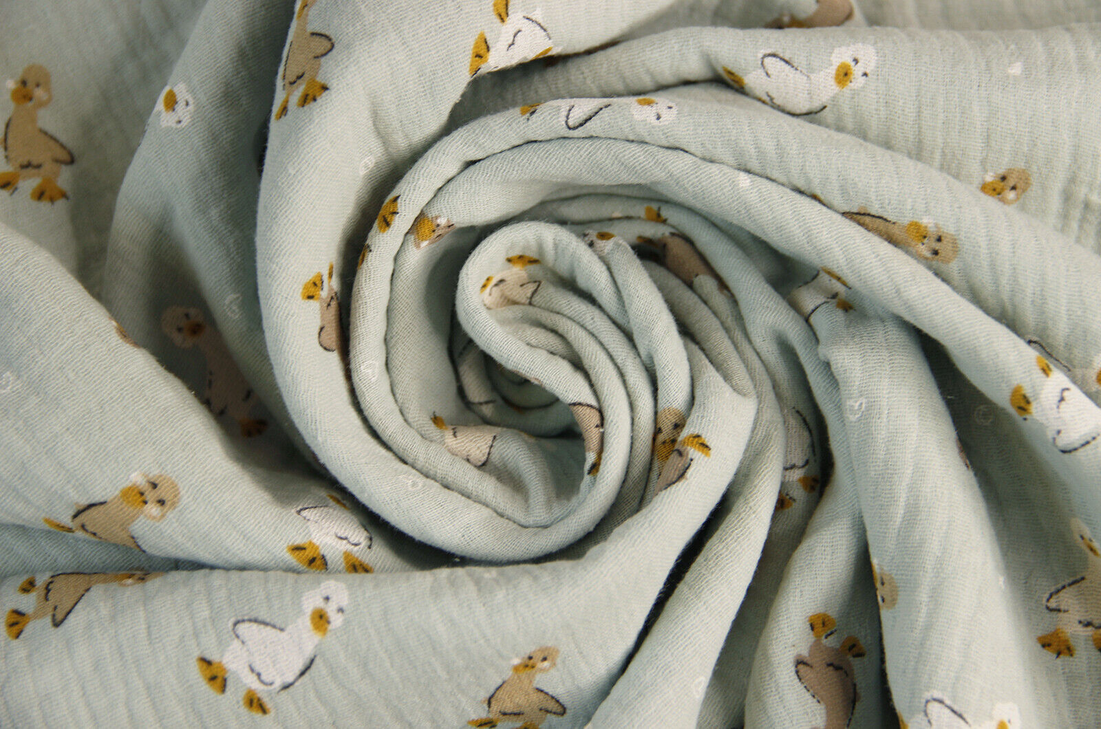 Musselin Enten & Blumen *Ab 25 cm-14