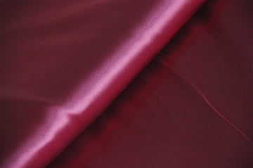 Buy 054-weinrot Polyester satin *From 50 cm