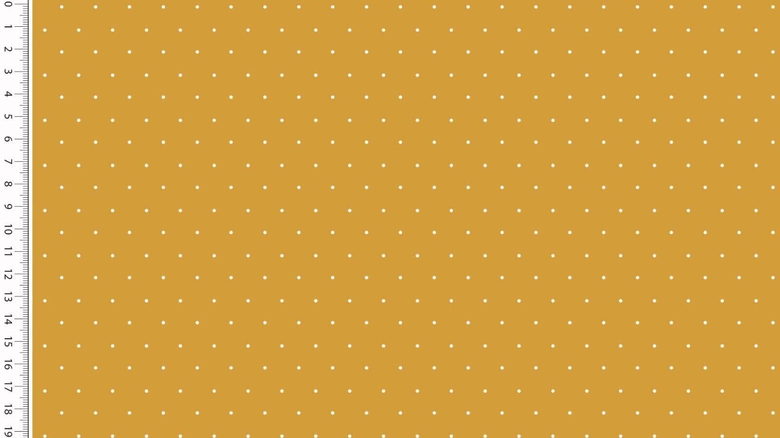 Buy 434-yellow Cotton jersey dots, jersey fabric dotted by the meter, stretch fabric *From 50 cm 