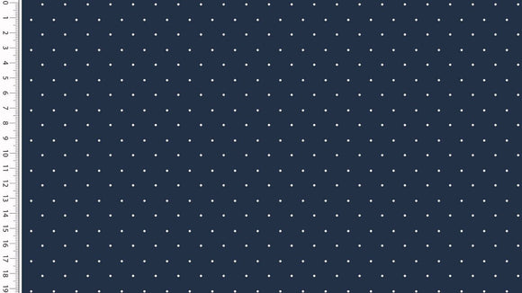 Jersey de coton à pois *À partir de 50 cm