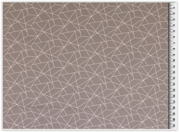 Coton imprimé Géométrique * A partir de 25 cm